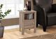 Monarch Specialties Inc. Dark Taupe Accent Table-3