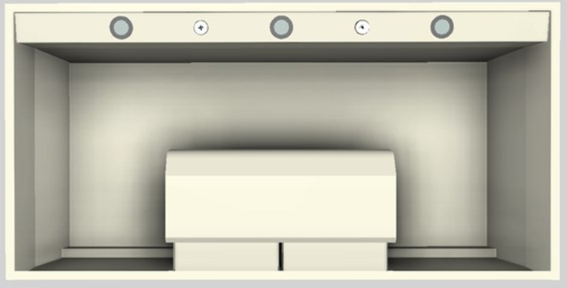 Vent-A-Hood® Designer Series 48" Biscuit Wall Mounted Range Hood-2