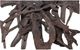 Harp & Finial® Jakarta Gray Small Console Table-0