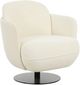 TOV Furniture Solange Cream Swivel Accent Chair-0