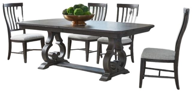 Liberty Furniture Grant Park 5-Piece Cappuccino Dining Set-0