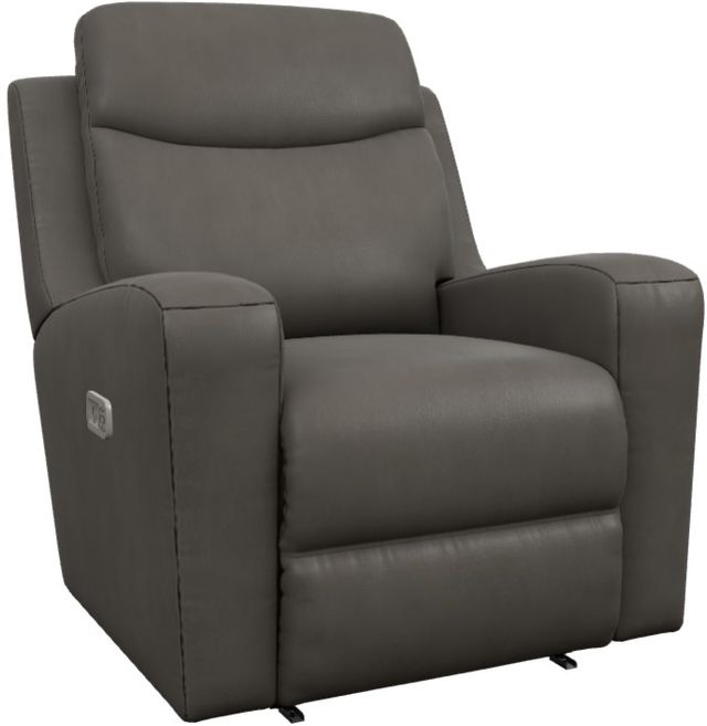 La-Z-Boy® Emmons Pewter Power Wall Recliner with Headrest and Lumbar-0