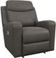La-Z-Boy® Emmons Pewter Power Wall Recliner with Headrest and Lumbar-0