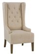 Forty West Riley Cream/Ivory Wing Chair-0