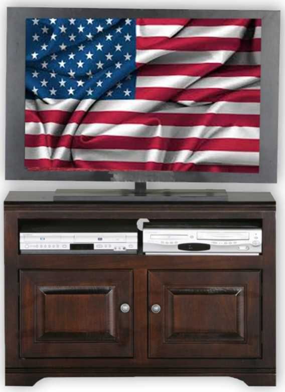 American Heartland Manufacturing Poplar 39" TV Stand-1