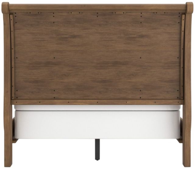 Signature Design by Ashley® Feddinger Medium Brown Queen Sleigh Bed-4
