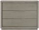Modus Furniture Oxford Mineral 3-Drawer Nightstand-2