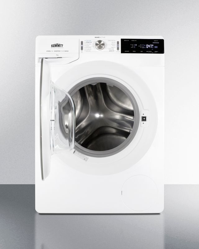 Summit® 2.3 Cu. Ft. White Front Load Washer-1