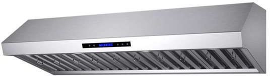 FORNO® Palazzo Alta Qualita 60" Stainless Steel Wall Mounted Range Hood
