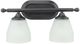 YHD Flat Black 2-Light Vanity Lighting-0