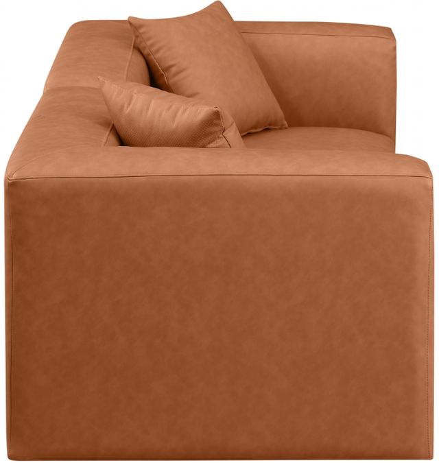 Meridian Furniture Cube 2-Piece Cognac Modular Sectional Loveseat-2