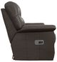La-Z-Boy® James Walnut Leather Power Rocking Recliner with Headrest-3