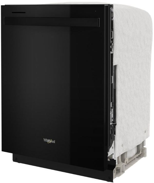 Whirlpool® 24" Black Built-In Dishwasher-2