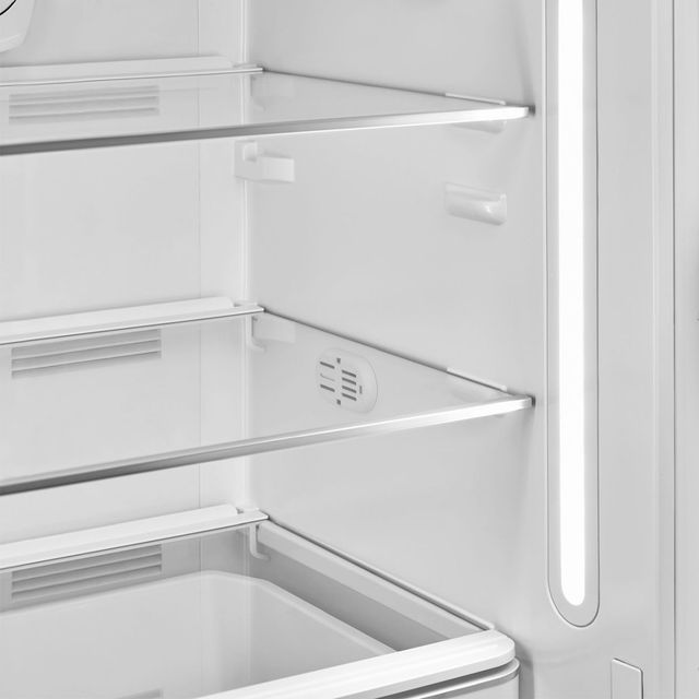 Smeg 24" 9.5 Cu. Ft. Matte Black Compact Refrigerator-3