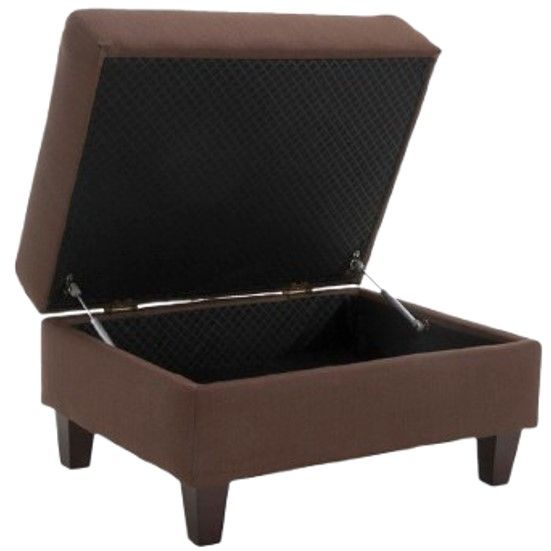 Decor-Rest® Furniture LTD Customizable Alessandra Connections Storage Ottoman-1