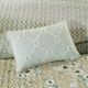 Olliix by Madison Park Green King/California King Willa 6 Piece Reversible Coverlet Set-3