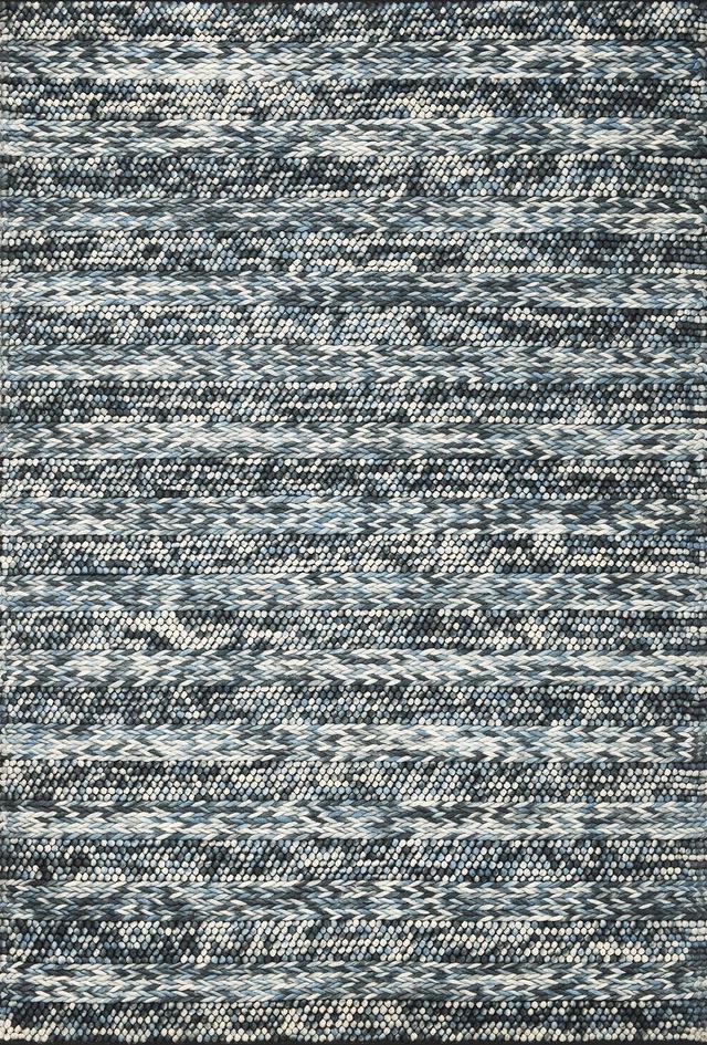 KAS Rugs Cortico Blue Heather 5'x7' Rug-0