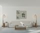 A.R.T. Furniture® Portico Sienna/White Plaster Rectangular Cocktail Table-4