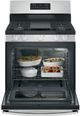GE® 30" Stainless Steel Freestanding Natural Gas Range-2