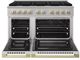 ZLINE Marino 48" Stainless Steel Pro Style Gas Range with 8-Burner and Polished Gold Accents-1