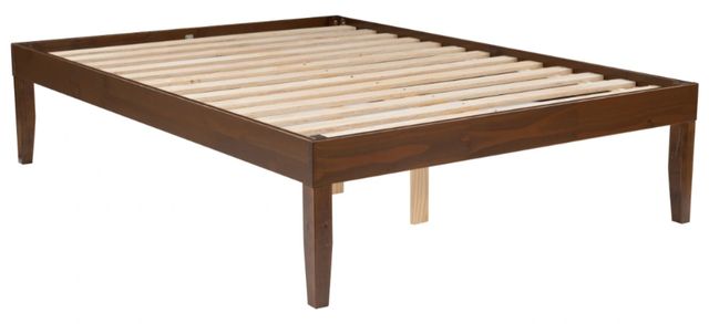 Powell® Portix Walnut Full Platform Bed -0