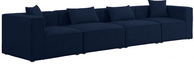 Meridian Furniture Cube Navy Modular Sofa-0