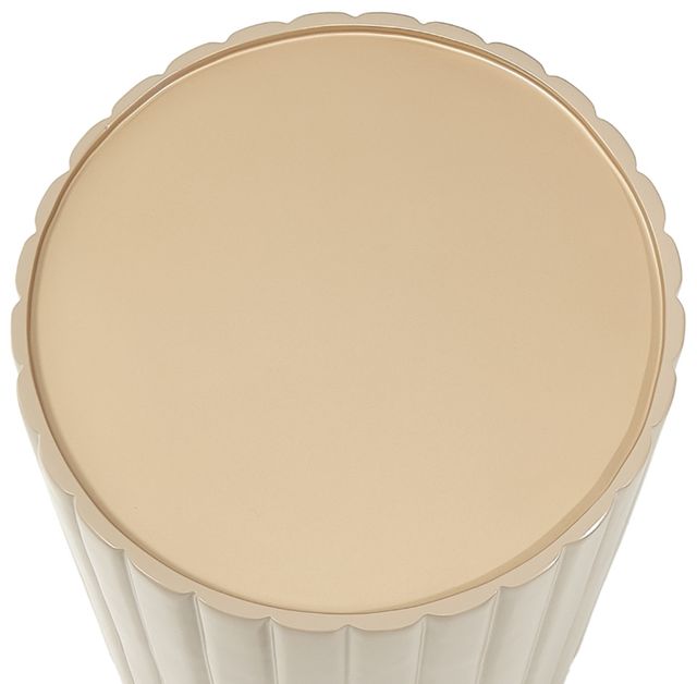 Michael Amini® Malibu Crest Chardonnay Chairside Table-2