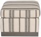 Vanguard® Furniture Customizable Fisher Plinth Base Ottoman-1