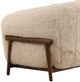 Dovetail Furniture Prescott Cream/Dark Brown Occasional Chair-4