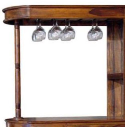 Jaipur Furniture Ganga Brown Nagin Long Bar Cabinet-1