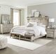Liberty Furniture Ivy Hollow 4-Piece Dusty Taupe/Weathered Linen Queen Mantle Storage Bedroom Set-1