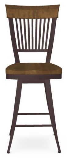 Amisco Customizable Annabelle Swivel Counter Stool-1