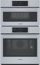Bosch® 800 Series 30" Stainless Steel Oven/Micro Combo Electric Wall Oven-1