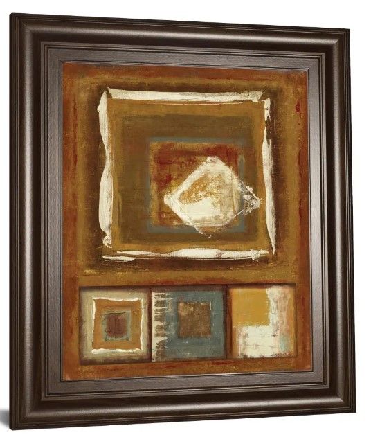 Classy Art White Diamond by Jenny Siekmann Framed Print Wall Art-0