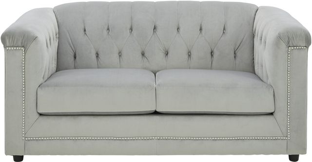 Signature Design by Ashley® Josanna Gray Loveseat-1