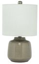 A & B Home Gray Ceramic Table Lamp-0