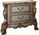 ACME Furniture Dresden Bone/Gold Patina Nightstand-0