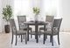 Signature Design by Ashley® Wrenning 5-Piece Gray Dining Table Set-3