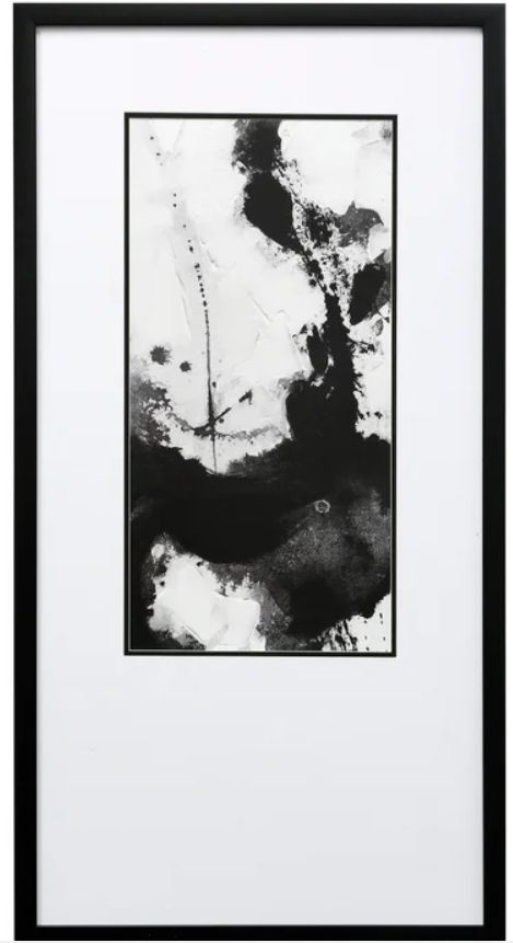 Stylecraft Soul Dance I Black/White Wall Art-0