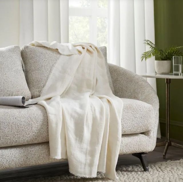 Renwil® Ragusa Ivory Throw Blanket-3