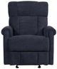 Flexsteel® Customizable Classic Power Gliding Recliner with Power Headrest and Lumbar-3