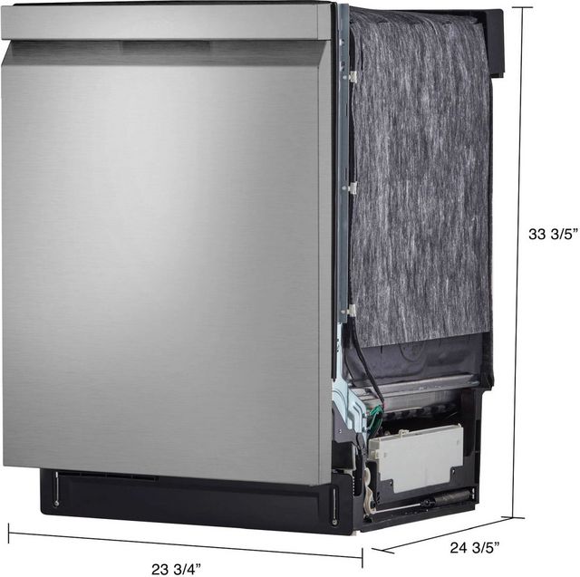 LG 24" PrintProof™ Stainless Steel Built In Dishwasher-10