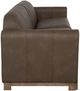 International Furniture Direct Balam Dark Brown/Stained Brown 63" Loveseat-2