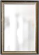 Stylecraft Black/Gold Beveled Framed Wall Mirror-0