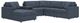 Signature Design by Ashley® Modmax 6-Piece Ink Left-Arm Facing Sectional and Chaise with Audio System-0
