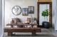 A & B Home Brown 3" Wayne Mirror-5