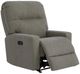 Best® Home Furnishings Customizable Kenley Vinyl Power Swivel Glider Recliner with Heat, Massage and Power Tilt Headrest-4