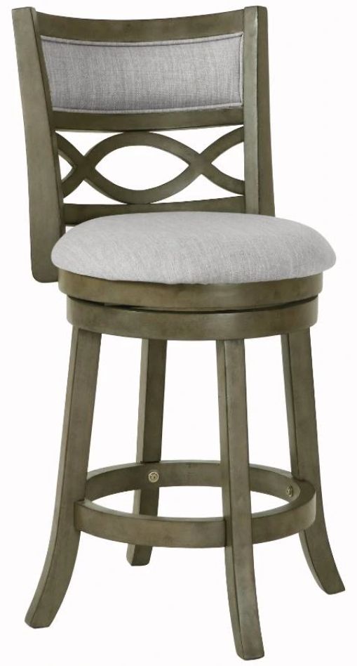 New Classic® Home Furnishings Manchester Gray Counter Stool-0