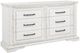 Coaster® McKinney 5-Piece Vintage White Eastern King Bedroom Set-3