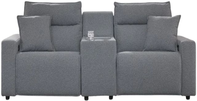 Signature Design by Ashley® Modmax II 3-Piece Pepper/Salt Modular Power Reclining Sectional with Storage Console-0